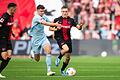 Bayer Leverkusen - 1. FC Köln       -  Im DFB-Pokal wird es zwischen Leverkusen und Köln ein hitziges Duell.