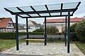Das neue Buswartehäuschen in Madenhausen.