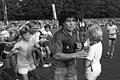 Fußball (1982) - SV Meppen - FC Barcelona -  Diego Maradona       -  3. August 1986: In einem Testspiel siegt der FC Barcelona beim SV Meppen, der damals sein 70-jähriges Bestehen feierte, mit 5:0. Es war das erste Spiel von Diego Maradona für seinen neuen Klub Barcelona.