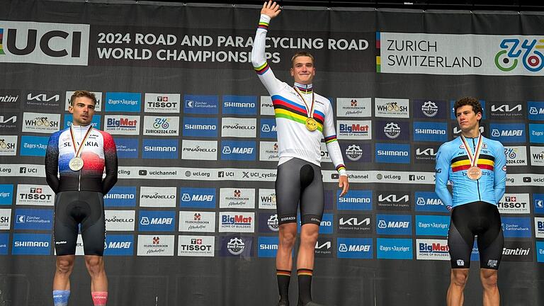 Radsport: Weltmeisterschaft - U23       -  Niklas Behrens ist U23-Weltmeister, großen Jubel gab es nicht.