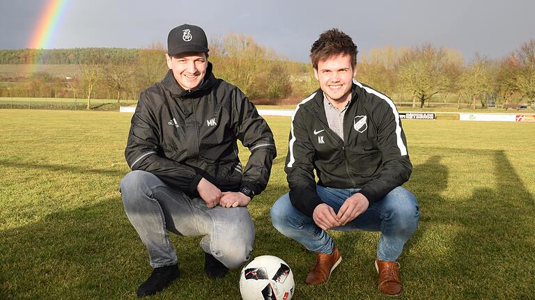 Brüderpaar in Diensten des TSV Karlburg: Markus (links) und Andreas Köhler.