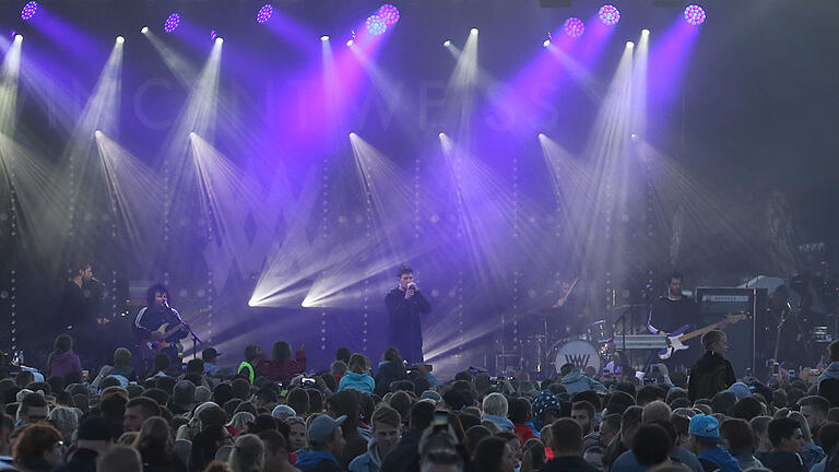 Wincent Weiss begeisterte in Dettelbach, der 'Coolsten Gemeinde Mainfrankens 2018'. Diesen Titel und damit das Open Air gewann der Ort bei den Bürgermeisterschaften von Radio Gong.