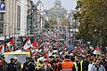 Nahostkonflikt - Protest in Brüssel       -  &bdquo;Die Massaker im Libanon und die regionale Eskalation müssen gestoppt werden&rdquo;, hieß es etwa von den Organisatoren.