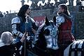 TV-Ausblick RTL - 'The Last Duel'       -  Jacques Le Gris (Adam Driver, l.) und Jean de Carrouges (Matt Damon, r.) bekämpfen sich bis aufs Blut.