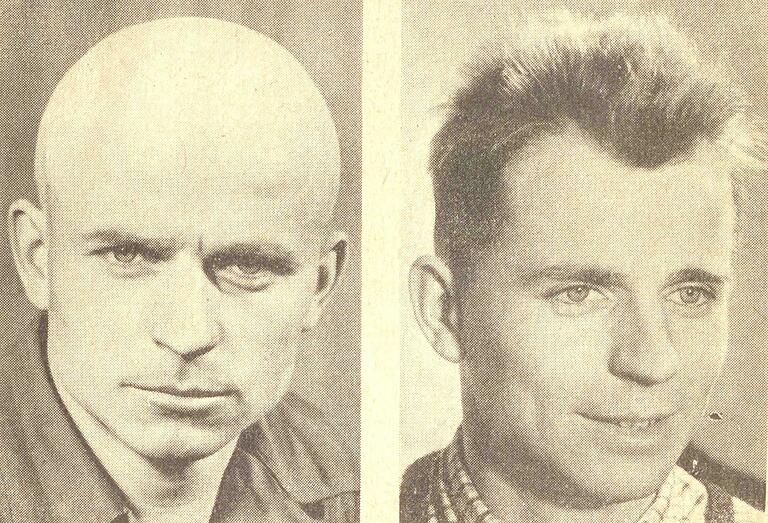 Vorher und nachher: Frankfurts OB Walter Kolb sollen Hegers Haarkuren geholfen haben. Vorher und nachher: Frankfurts OB Walter Kolb sollen Hegers Haarkuren geholfen haben. 