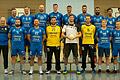 Die Mannschaft des Handball-Bezirksoberligisten MHV 09 Schweinfurt: hinten&nbsp; (v.l.n.r.): Felix Landgraf, Patrick Wilm, Sören Bernt, Cornelius Bitsch, Christian Fey, Simon Zwiazek, Patryk Iwaniak, Omar Mohamed Kamaleldin Fahim, Maxim Liaparavorne(v.l.n.r.):  Achim Baudys (MV), Jan Scholich, Luis Vollert, Sascha Bolz, Christopher Früh (Trainer), Lukas Fiedler, Lucas Sofus, Christian Völker Es fehlen: Moritz Moder, Bjarke Pohlmann, Meulan Zllanoga, Matteo Nanke, Volker Wilm (Betreuer).