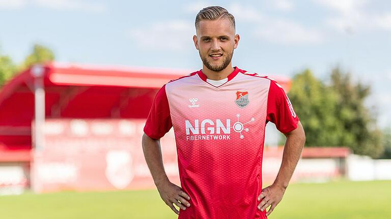 Jannik Fippl vom TSV Aubstadt. Jannik Fippl vom TSV Aubstadt.