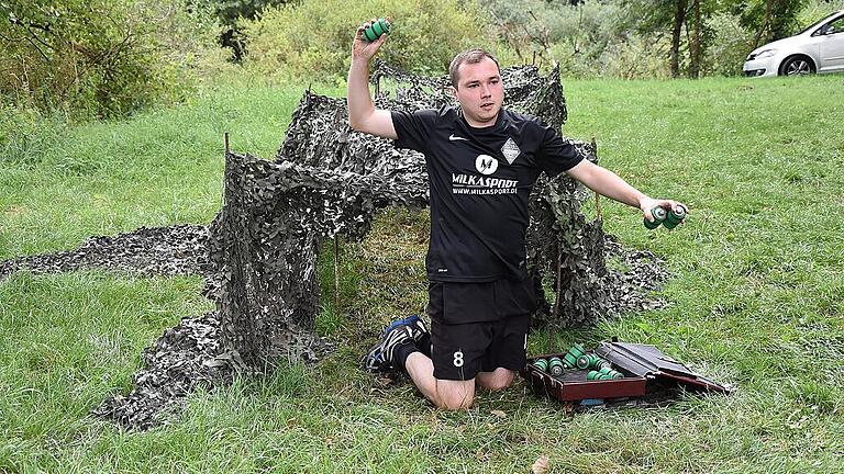 Mit Treffsicherheit, wie es Andreas Melber bewies, konnten die Teilnehmer beim Bürgermarsch zusätzlich punkten. Mit Treffsicherheit, wie es Andreas Melber bewies, konnten die Teilnehmer beim Bürgermarsch zusätzlich punkten.