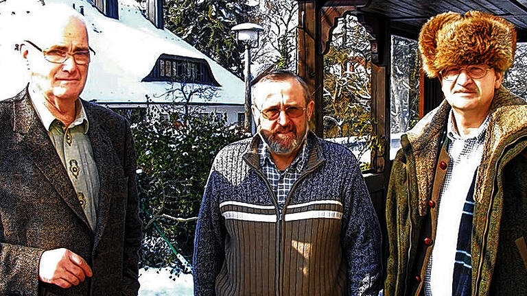 Klare Position: Wolf Pösl, Reinhard Landgraf und Hubert Weikhart (von links) treten für eine Jagd ein, die sich zur Verantwortung für das Ökosystem bekennt.