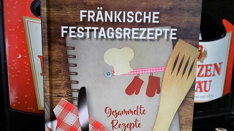 Im Kochbuch 'Fränkische Festtagsrezepte', aufgelegt von der Ochsenfurter Kauzen Bräu und dem Bezirk Unterfranken, stehen typisch unterfränkische Rezepte längst vergangener Zeiten.&nbsp;