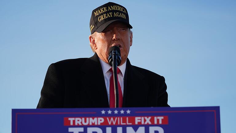 Wahlkampf in den USA - Trump in North Carolina       -  Trump zeichnet ein düsteres Bild der USA. (Archivbild)