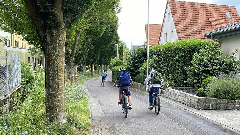 Die Heubrunnenstraße in Marktheidenfeld wird eine Fahrradstraße. Die Heubrunnenstraße in Marktheidenfeld wird eine Fahrradstraße.