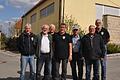 Sie stehen für den Aufbau des TTC Fuchsstadt: Alfred Göpfert, Vorstandsvorsitzender TTC Fuchsstadt (von links) sowie die Gründungsmitglieder Herbert Saal, Hilmar Schuler, Walter Klüh, Siegfried Weber, Winfried Räder und Ernst Klüh.