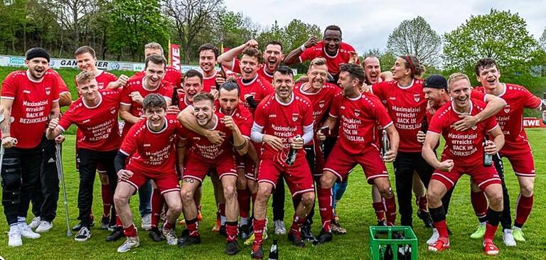 Der erste Meister im Spielkreis Schweinfurt: Der FC Gerolzhofen.