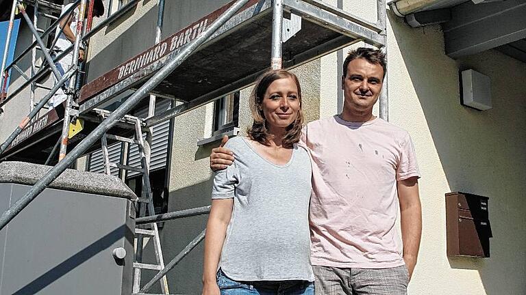Freuen sich auf ihr neues Zuhause: Dagmar und Nino Heinisch in Yorktown.