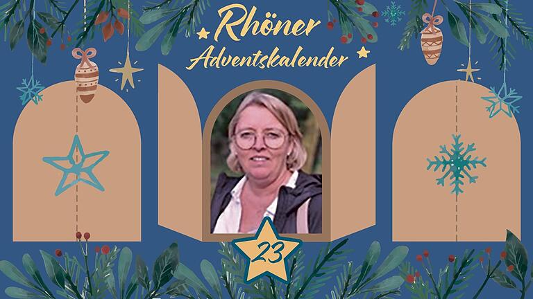 Türchen 23 im Rhöner Adventskalender: Susanne Langer erinnert sich an einen chaotischen Weihnachtsbaum-Abend