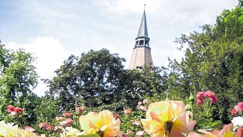 Symbolfoto: Blühendes Kitzingen mit Falterturm. FOTO: Annette Fernandes