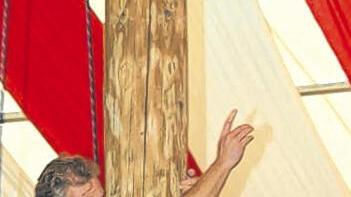 Unerreichbare Ferne: klägliches Scheitern am Kraxelbaum.