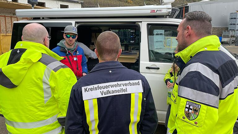 Den Rhöner Einsatzkräften lag eine enge Zusammenarbeit mit den lokalen Akteuren vor Ort sehr am Herzen.