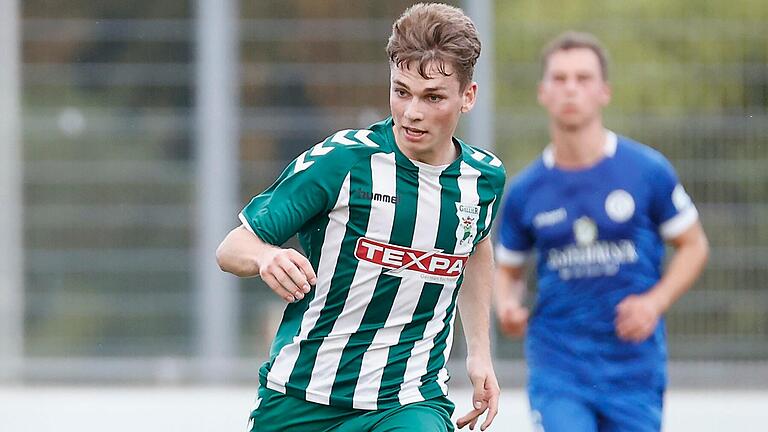 Julius Landeck (im Bild) wechselt vom TSV Großbardorf zum FC Schweinfurt 05.