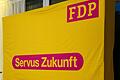 'Servus Zukunft' - der Wahlkampf-Slogan der FDP bekommt nach dem Aus bei der Landtagswahl eine neue Bedeutung. Auch in Unterfranken könnten schon die nächsten Wahlen zur Existenzfrage werden.