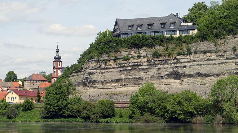 Das Tagungshaus Benediktushöhe über Retzbach.&nbsp;