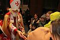 Der Besuch vom Nikolaus mit einer Andacht in der Kirche und Geschenken für die Kinder war der Höhepunkt der Nikolaustage.