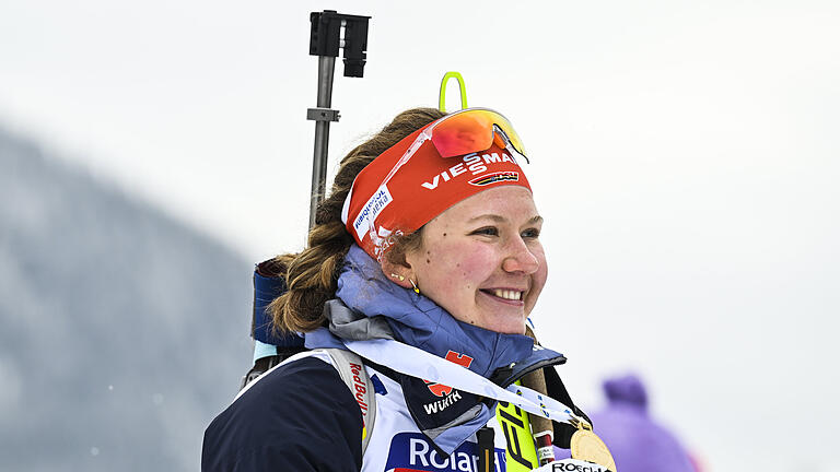 Selina Grotian       -  Auf Selina Grotian ruhen die Hoffnungen der deutschen Biathlon-Trainer. Die 18-Jährige aus Garmisch-Partenkirchen holte bei der Junioren-WM viermal Gold.