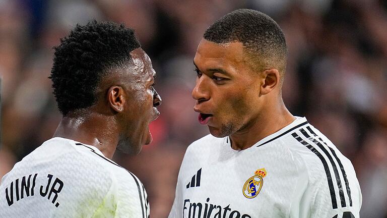 Real Madrid - FC Barcelona       -  Vinícius Júnior und Kylian Mbappé fehlten beide bei der Gala für den Ballon d'Or.