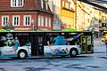 Seit Mittwoch fallen im Landkreis Schweinfurt zahlreichen Busfahrten aus. Die Linie 41, wie hier auf dem Bild zu sehen, ist aktuell nicht von den Ausfällen betroffen.