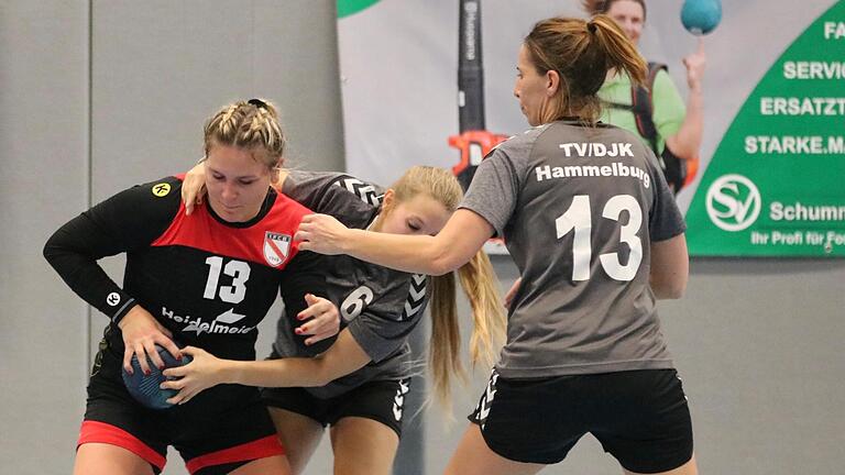 Zupacken können sie ja, die Handballerinnen vom TV/DJK Hammelburg und FC Bad Brückenau (unser Archivbild). Diesmal aber gingen beide Landkreis-Teams ohne zählbaren Erfolg.       -  Zupacken können sie ja, die Handballerinnen vom TV/DJK Hammelburg und FC Bad Brückenau (unser Archivbild). Diesmal aber gingen beide Landkreis-Teams ohne zählbaren Erfolg.