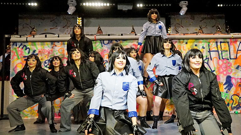'OCV goes Criminal' nannte sich der Auftritt der OCV-Showtanzgruppe.