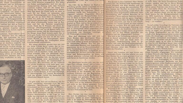 20. Oktober 1962: Persönliche Interessen vor die der Gemeinschaft gestellt