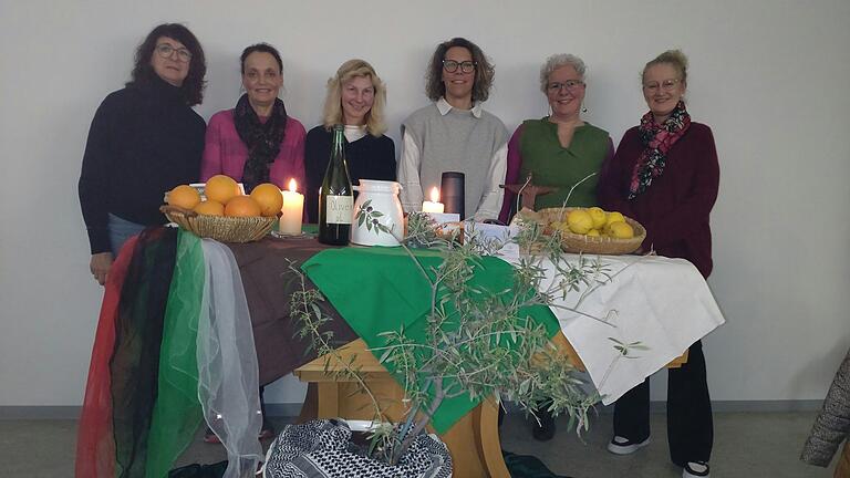 Vorbereitungsteam Maria Kolb, Annette Fröhlich, Annette Krauß, Klaudia Dahm, Ursula Bruch und Dagmar Reichd.