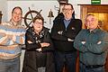 Nach der Wahl des CSU Ortsverbands Albertshofen (von links): Tibor Brumme, Heidi Plömpel, Thomas Schwab und Horst Reuther.