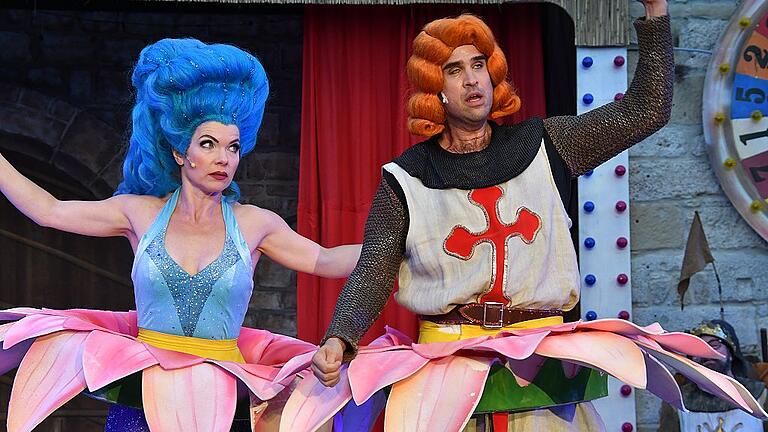 Premiere Musical &bdquo;Spamalot&ldquo; bei den Frankenfestspielen Röttingen