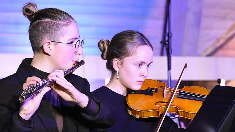 Mathilde Wölfle (links) und Charlotte Latein (rechts) - Junges Ensemble. Mathilde Wölfle (links) und Charlotte Latein (rechts) - Junges Ensemble.