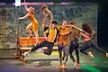 'DDC goes CRZY' ist der Titel der neuen Show der Schweinfurter Breakdancer der Dancefloor Destruction Crew. Im Theater in Schweinfurt hatten sie eine umjubelte Premiere.