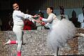 Anmut und Grazie! Das Tanzpaar aus Rafld zeigten ein reichlich untypisches Ballett. Foto: Pierre Strecker       -  Anmut und Grazie! Das Tanzpaar aus Rafld zeigten ein reichlich untypisches Ballett. Foto: Pierre Strecker