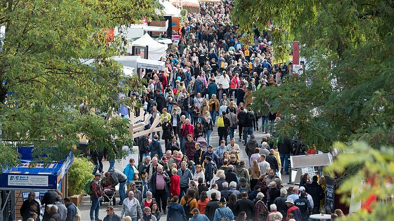 Wie hier 2019 kamen Zehntausende Besucher für die Mainfranken Messe nach Würzburg. Nachdem sich der Veranstalter zurückgezogen hat, war die Fortsetzung offen. Jetzt kehrt sie mit neuem Standort zurück.