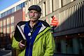 Im November blickte Herbert Kordwig noch sorgenvoll in die Kamera. Inzwischen kann der Rentner aus Höchberg (Lkr. Würzburg) jedoch aufatmen.
