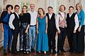 Harald Lesch (Vierter von links) und das Ensemble Merlin aus Wien gastieren am 29. Oktober im Rahmen des MainLit in Würzburg.
