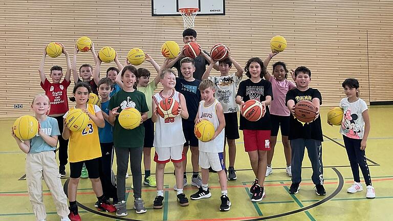 Die Baskets in der Grundschule Siedlung.