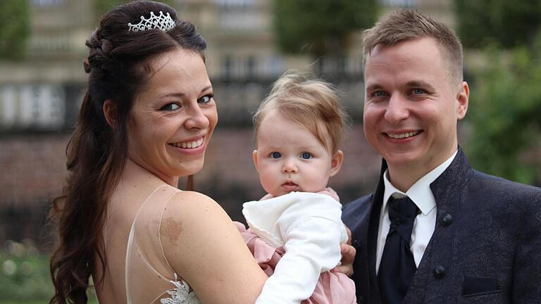 Jessica und Tristan Vogt waren bereits in ihrer Jugend ein Paar. Der Zufall brachte sie wieder zusammen.