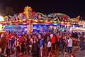 Neben Klassikern wie dem Autoscooter ist in diesem Jahr der 46 Meter hohe Looping-Propeller 'Godzilla' neu auf dem Bad Mergentheimer Volksfest.