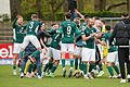 Gibt es für den FC 05 Schweinfurt im Unterfranken-Derby bei der Viktoria Aschaffenburg Grund zum Jubeln?