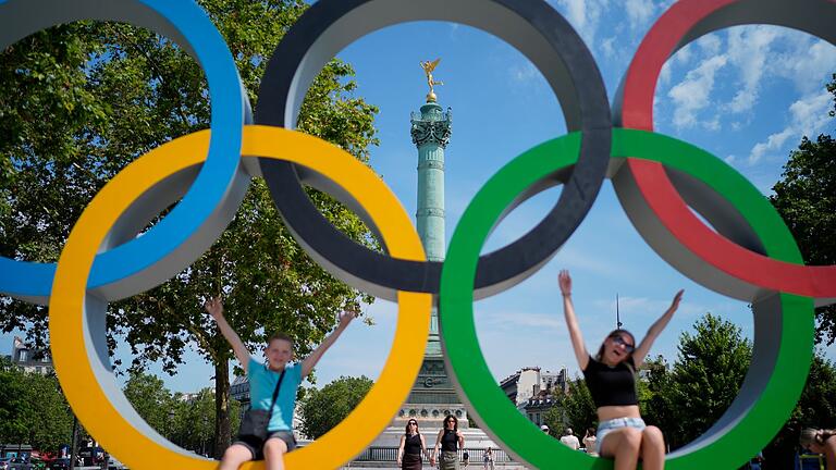 Vor den Olympischen Spiele in Paris       -  In den Tagen vor der Eröffnung steigt das Olympia-Fieber in Paris.