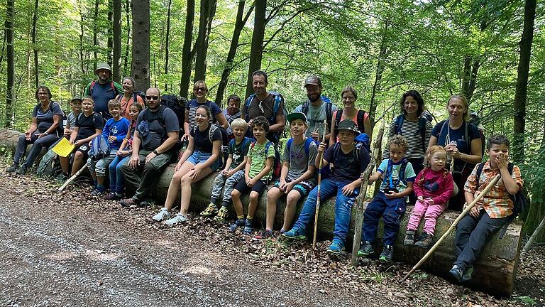 Gruppenbild von der Wanderung. Gruppenbild von der Wanderung.
