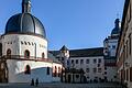 Der Burghof der Festung Marienberg mit der Marienkirche und dem Brunnenhaus, im Hintergrund der Fürstenbau. Für den Umbau der Burg für das Museum für Franken wird der Hof ab dem Sommer etwa zehn Jahre für die Öffentlichkeit&nbsp; geschlossen.