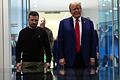 Treffen von Trump und Selenskyj in New York       -  Trump und Selenskyj hatten sich zuletzt Ende September in New York getroffen.